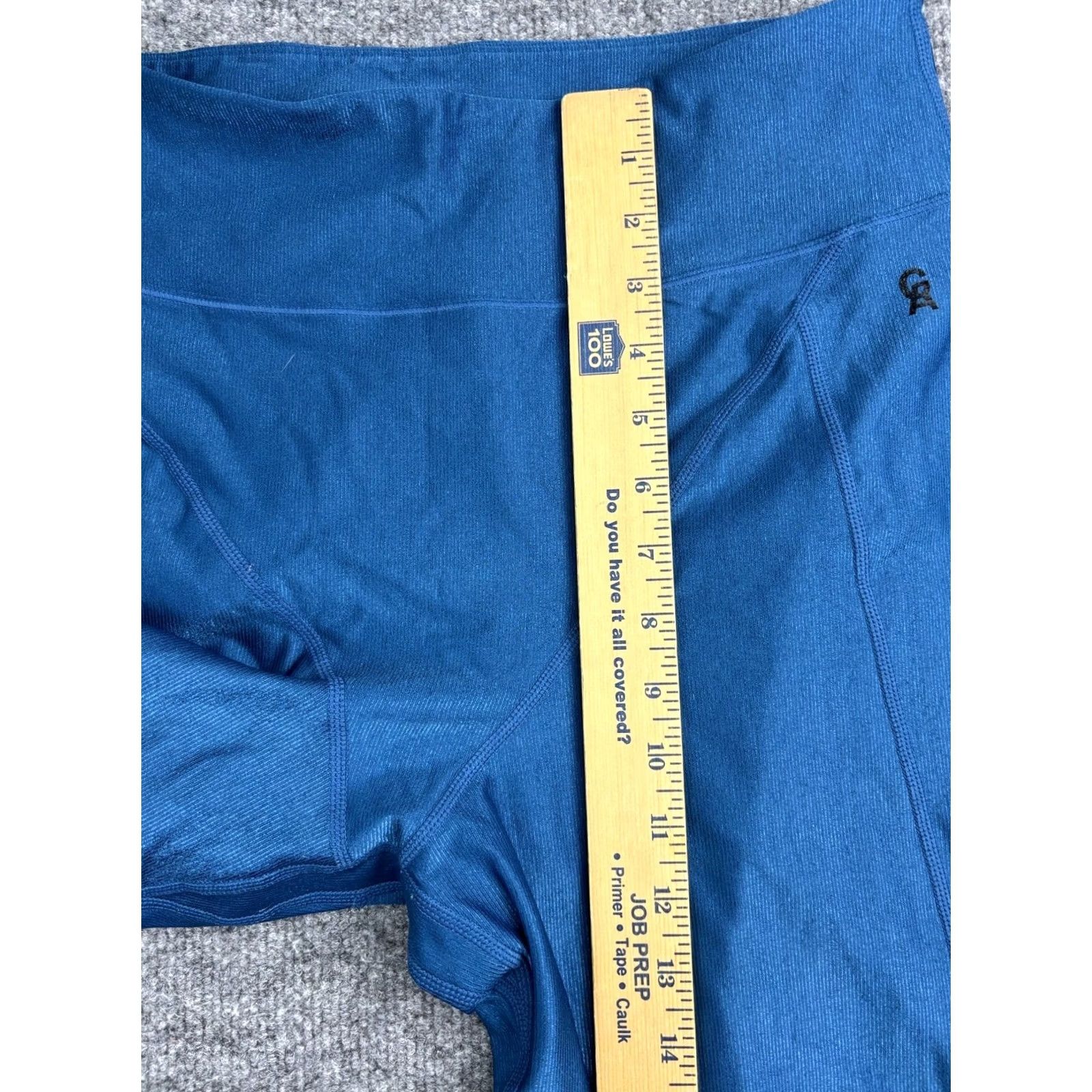 Good American Good American Leggings Women's 5 Blue High Rise Ankle Athletic Yoga Pant Size 27" / US 4 / IT 40 - 5 Thumbnail