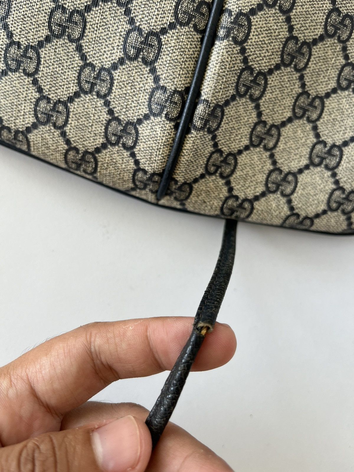 Gucci Gucci GG Supreme Web Sherry Line Shoulder PVC Size ONE SIZE - 17 Thumbnail