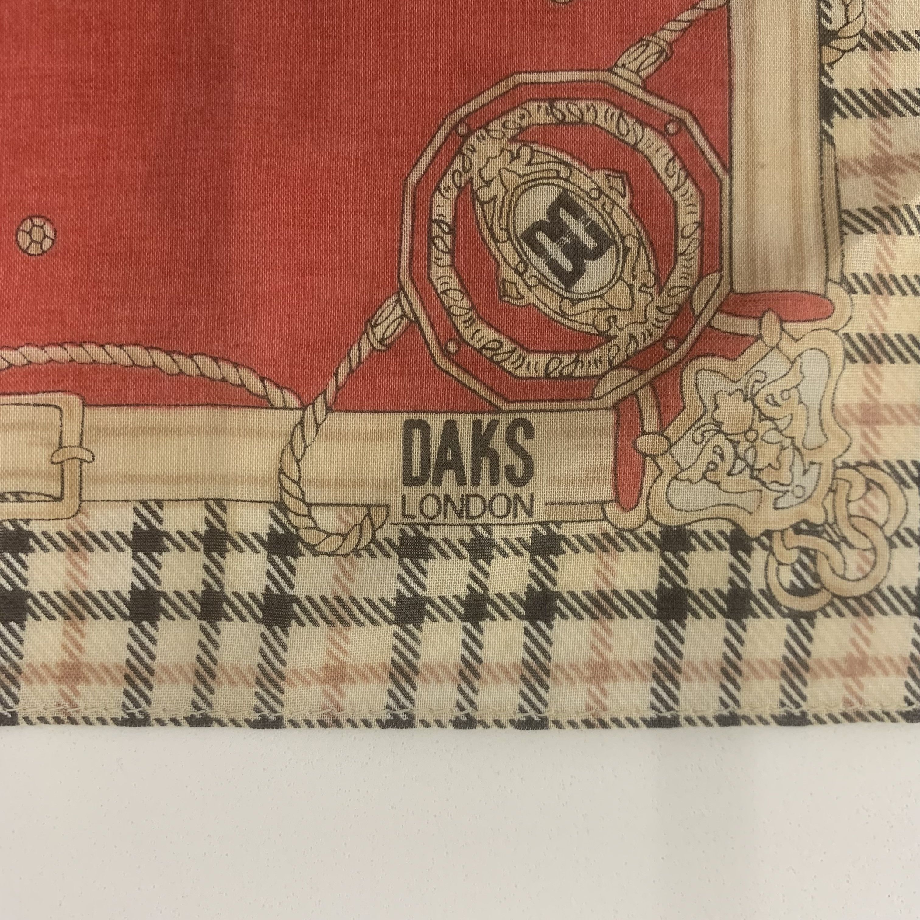 DAKS DAKS Handkerchief Bandana Neckerchief Square TB1129 Size ONE SIZE - 4 Thumbnail