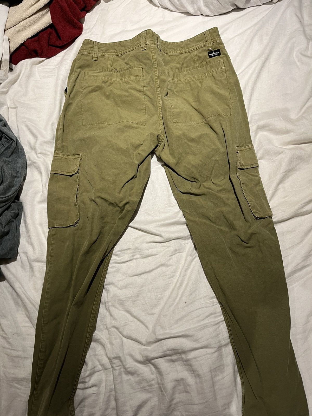 Quiksilver Green QuikSilver cargo pants Size US 34 / EU 50 - 2 Thumbnail