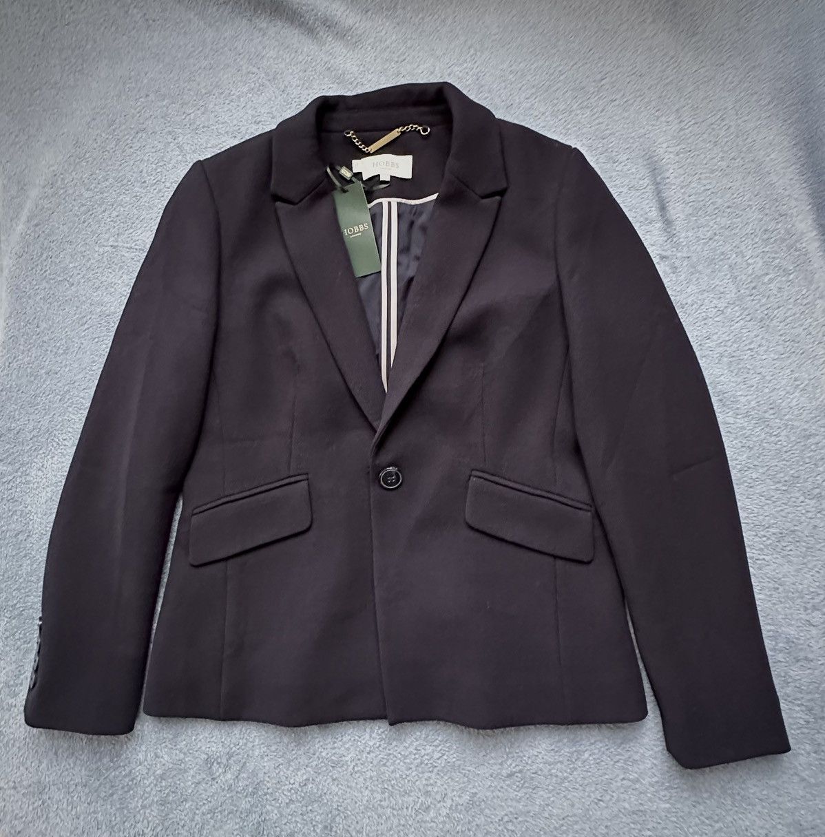 Hobbs London HOBBS London Gabi Jacket Navy | New with Tags Size M / US 6-8 / IT 42-44 - 1 Thumbnail