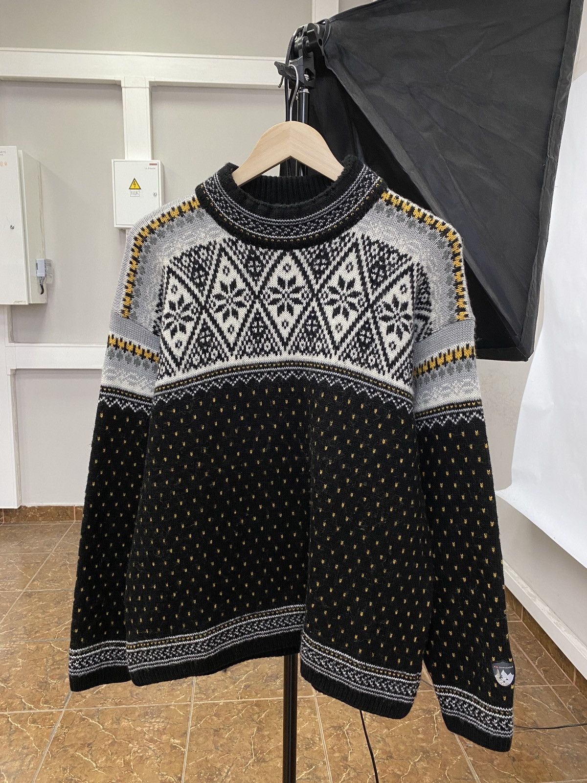 Dale Of Norway 🇳🇴 Vintage 90s F.LLI Campagnolo Wool Sweater dale of norway Size US L / EU 52-54 / 3 - 1 Thumbnail