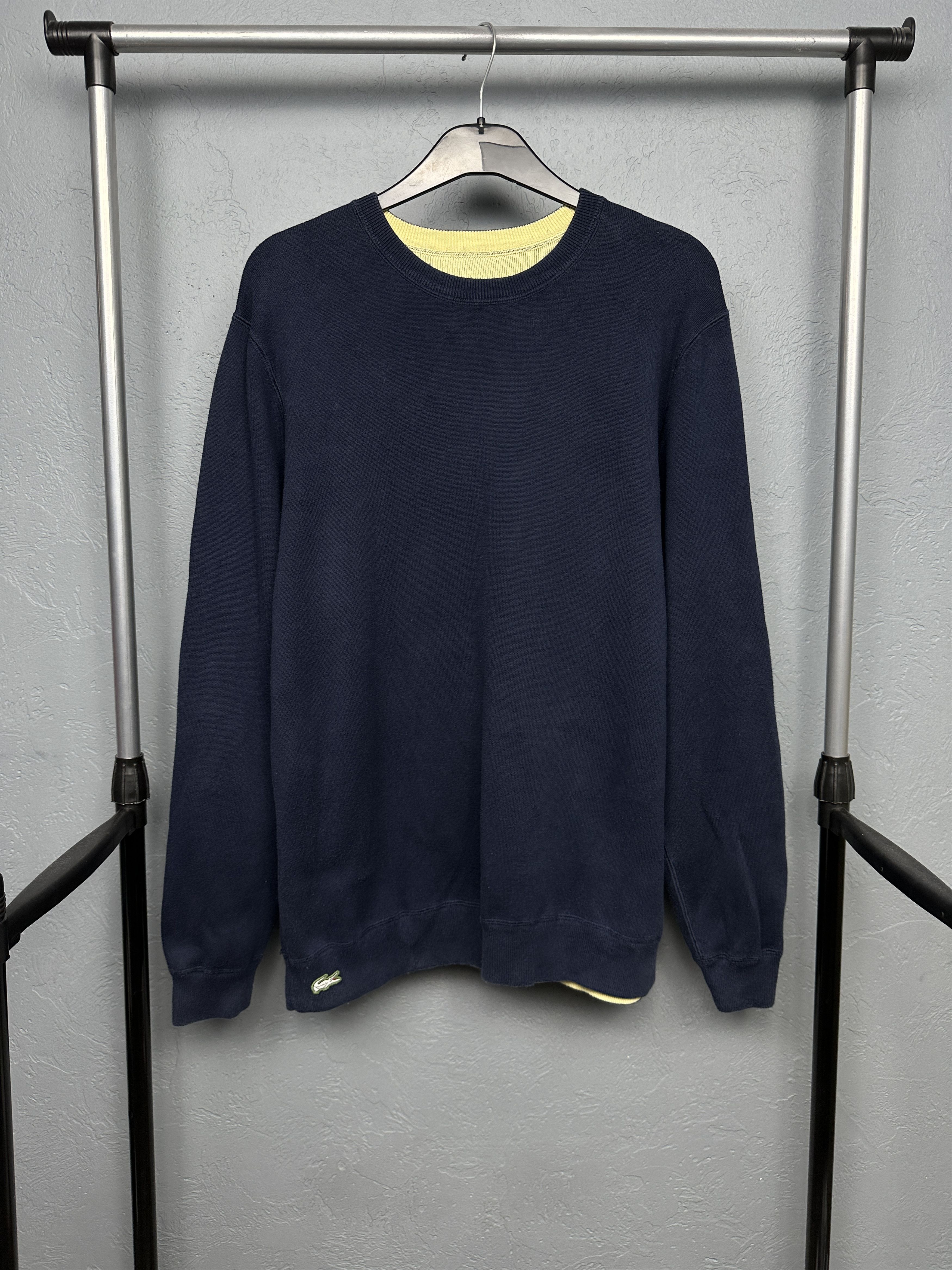 Lacoste Lacoste Vintage Mens Reversible Sweatshirt Size US XL / EU 56 / 4 - 1 Thumbnail
