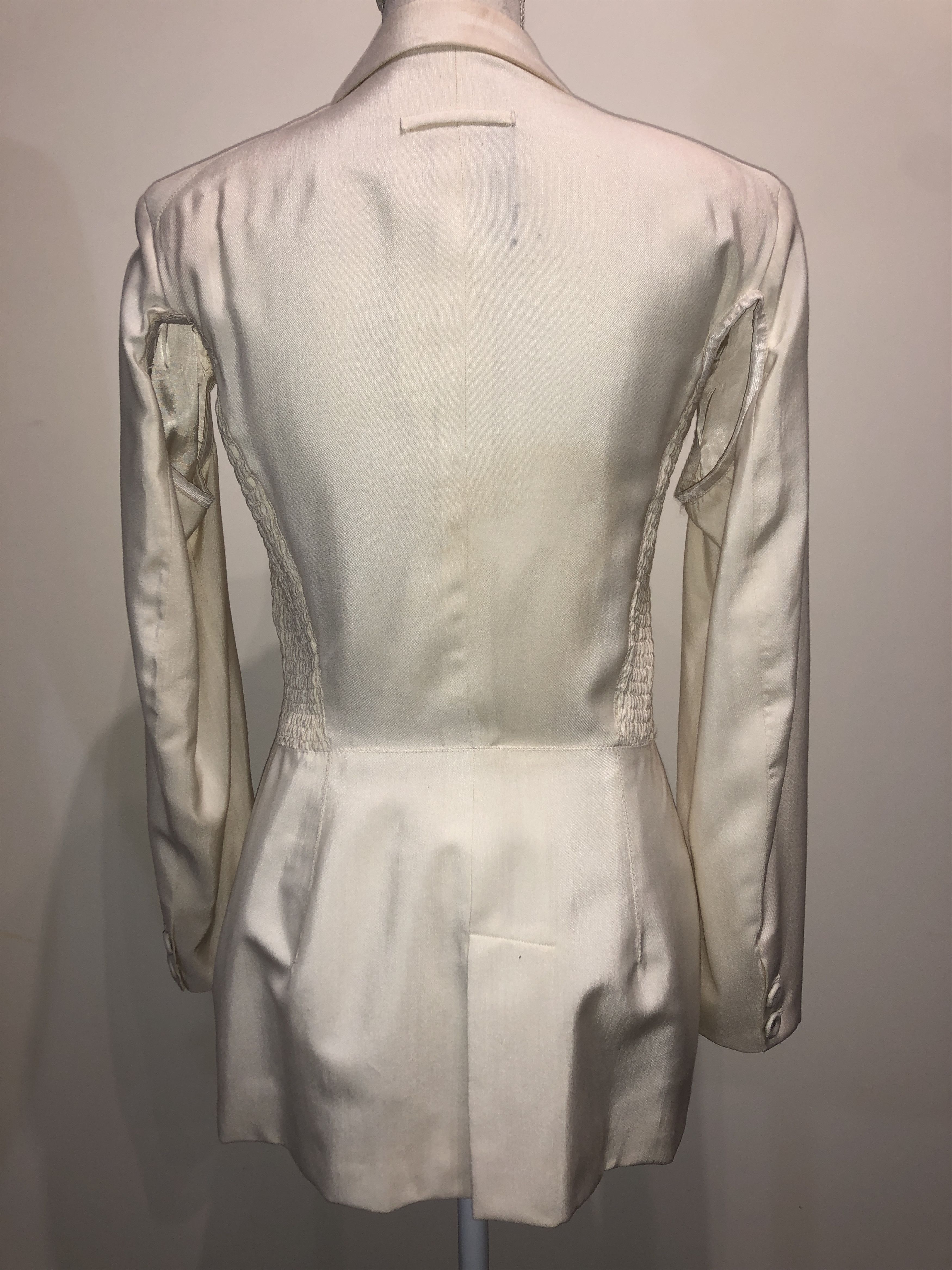 Jean Paul Gaultier Zipped Embellished Cut Out 1989 Jacket Size M / US 6-8 / IT 42-44 - 6 Thumbnail