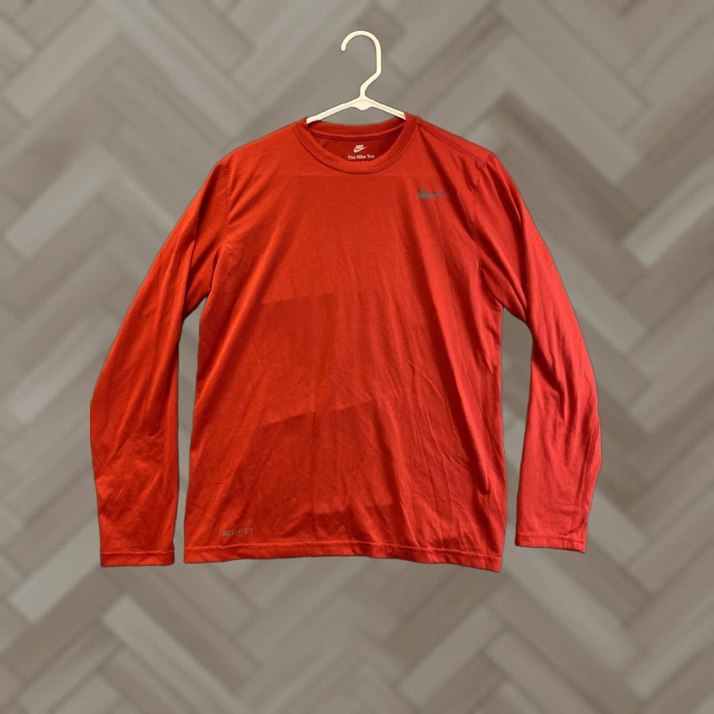 Nike Nike Dri-FIT Shirt Mens Medium Red Compression Baseball / 97-33 Regular Set Size US M / EU 48-50 / 2 - 1 Thumbnail