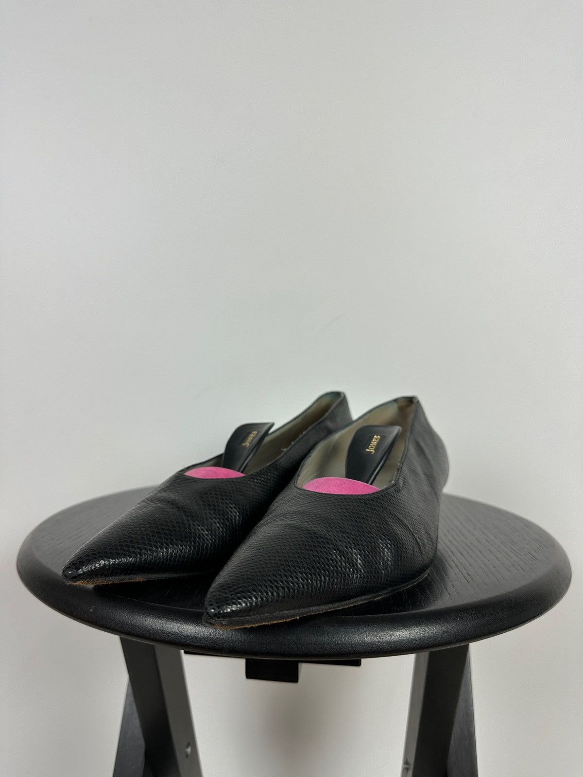 Gucci Vintage Gucci Tom Ford Black Leather Heels Size US 7.5 / IT 37.5 - 9 Thumbnail
