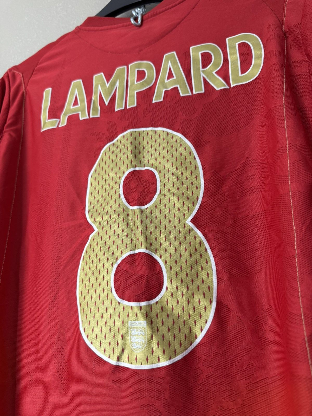 Umbro Lampard 2006 2008 England soccer jersey vintage umbro tee Size US S / EU 44-46 / 1 - 5 Thumbnail