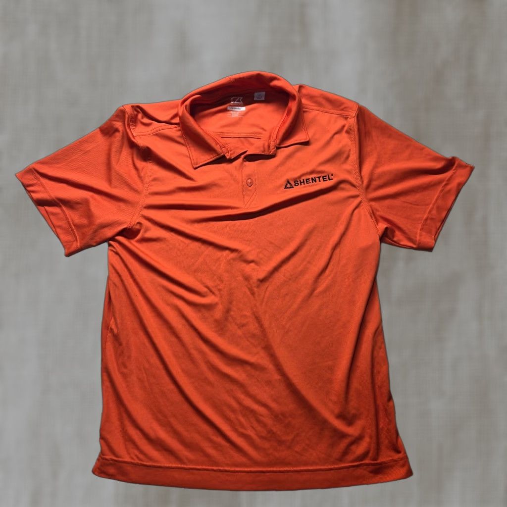 Cutter & Buck Cutter Buck Polo Shirt Solid Orange Golf Dry Tec Adult Men's L Orange Polo Shirt Golf Size US L / EU 52-54 / 3 - 1 Thumbnail