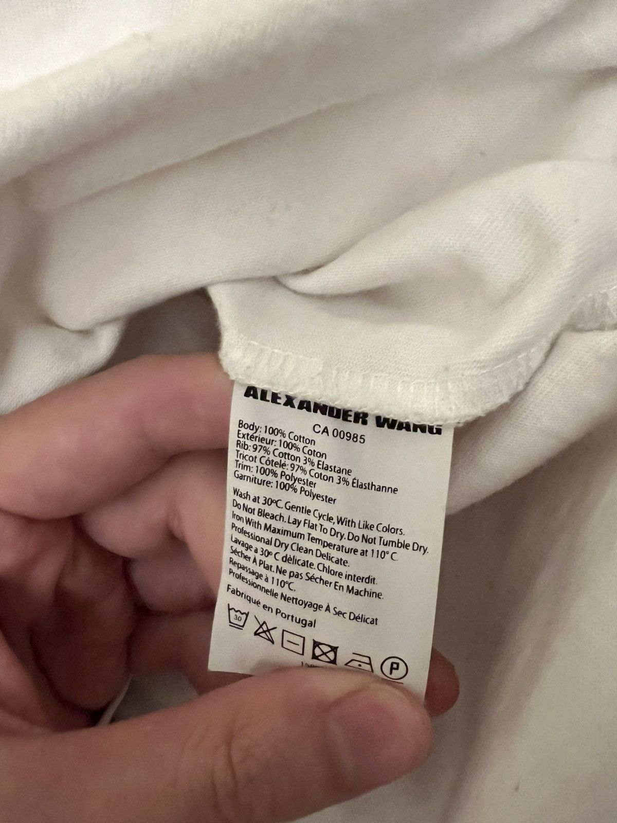 Alexander Wang Alexander Wang T-shirt Size US M / EU 48-50 / 2 - 4 Thumbnail