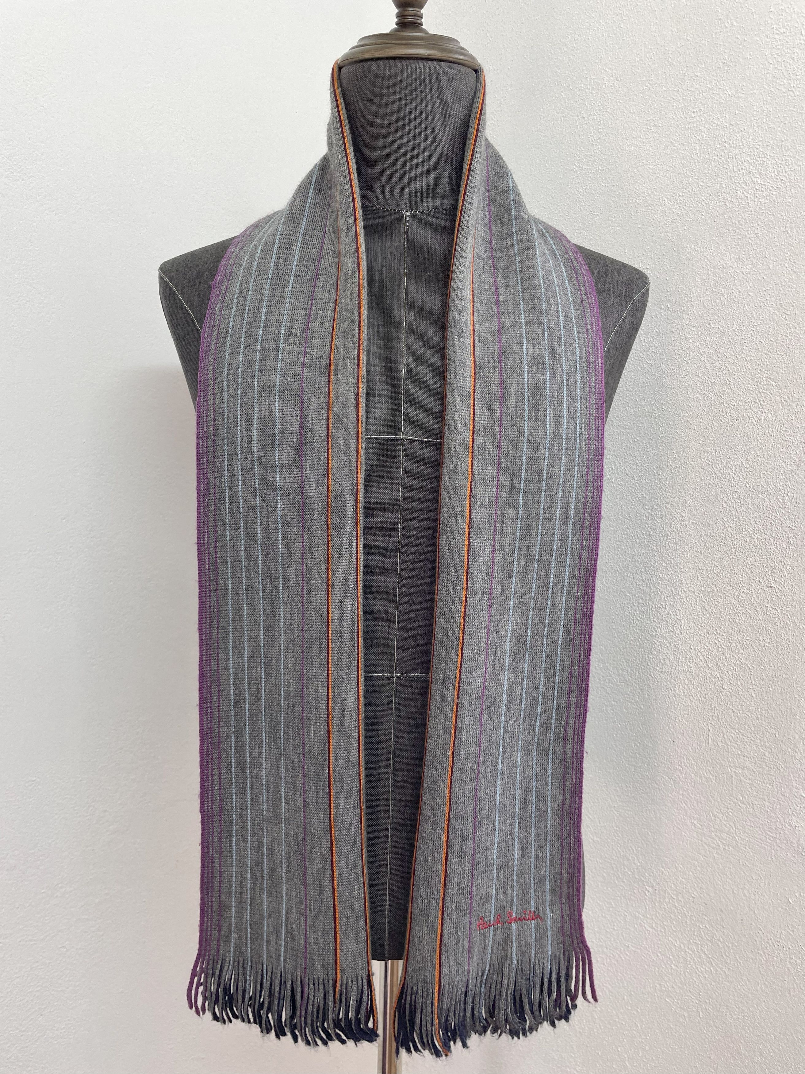 Paul Smith Paul Smith Scarf / Muffler - 6148 Size ONE SIZE - 2 Thumbnail