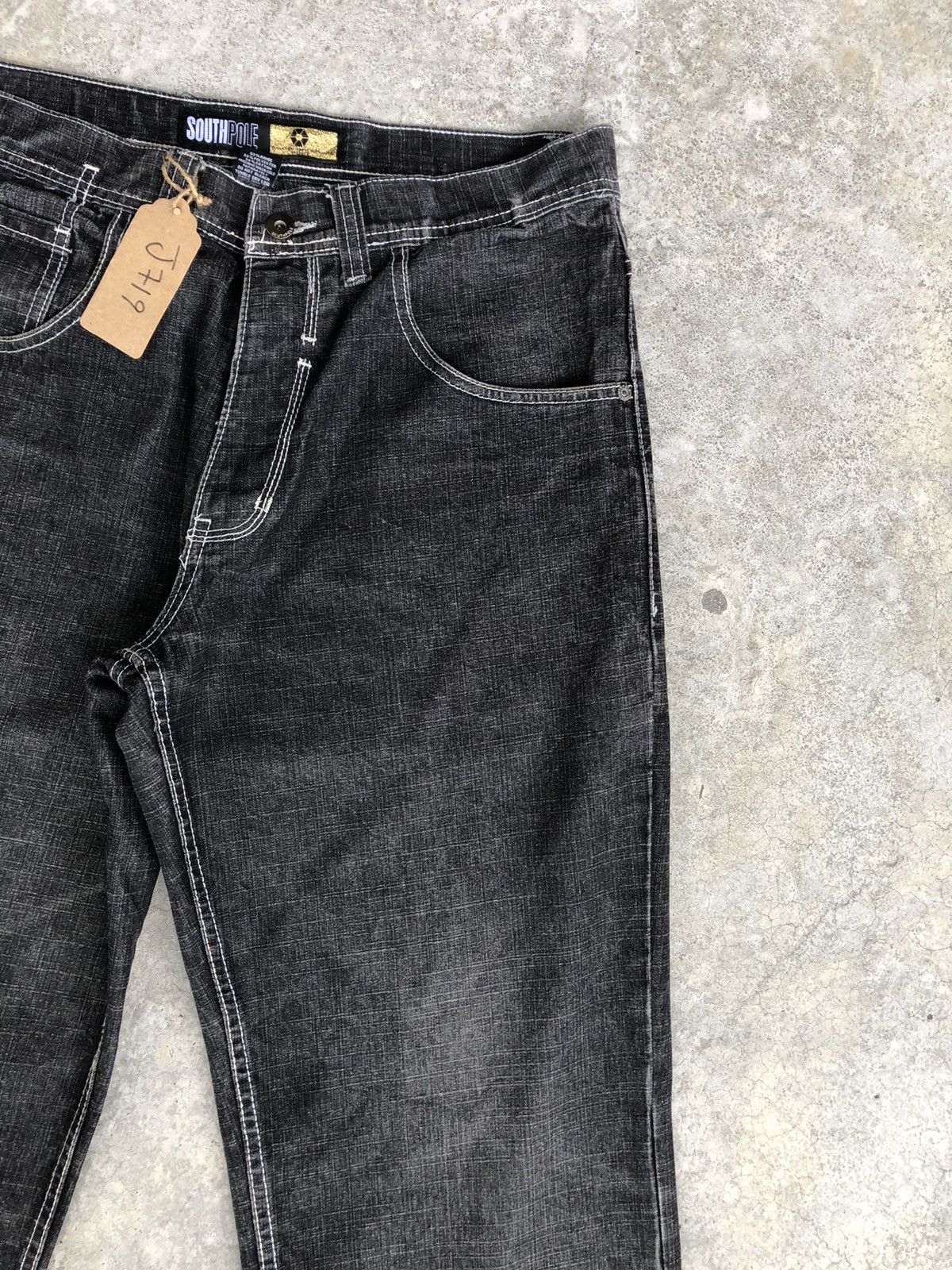 Southpole Southpole Baggy Jeans Hip Hop Distressed Jeans Size US 33 - 5 Thumbnail