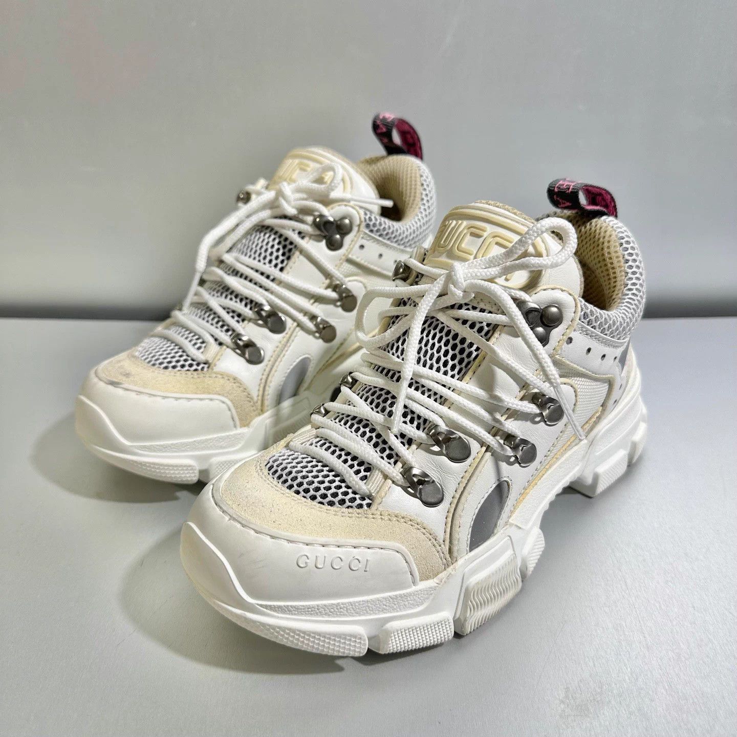 Gucci Gucci Flashtrek Hiking Boots 35.5 EU like new Size US 4.5 / IT 34.5 - 1 Thumbnail