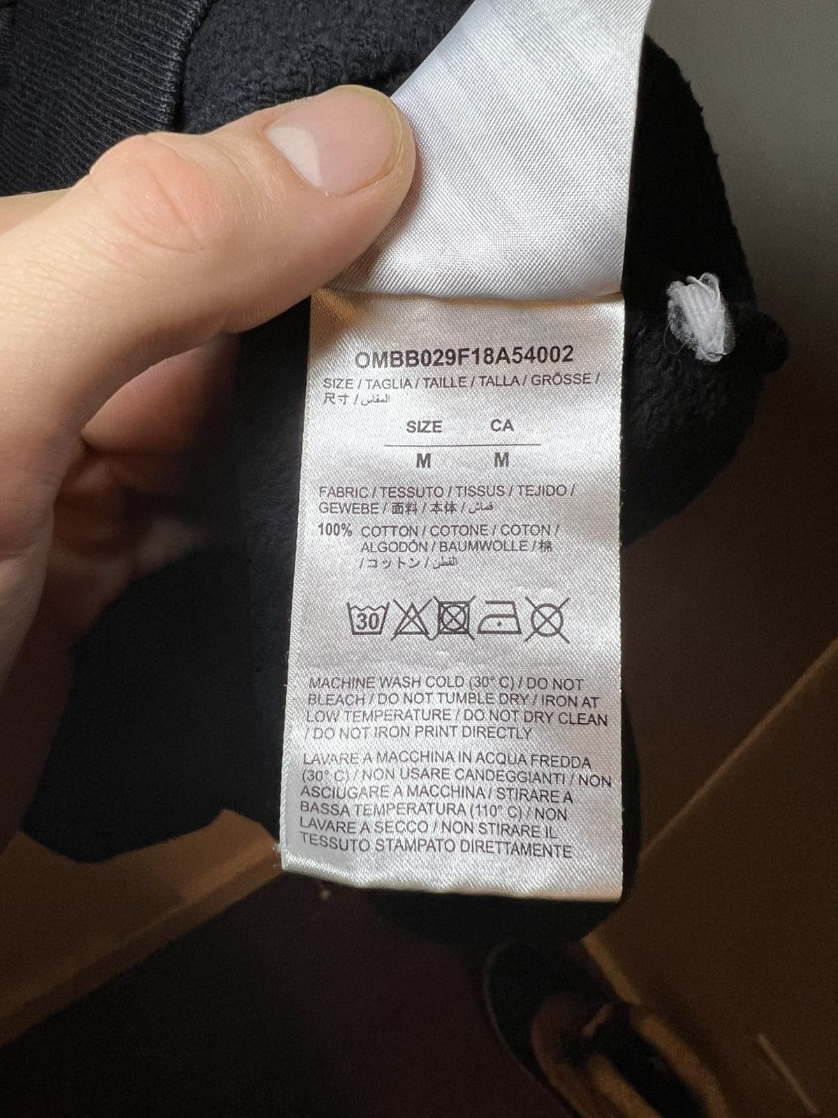 Off-White Off-White 01 Hoodie For All Collection SS17 Seasonal Edition Size US L / EU 52-54 / 3 - 12 Thumbnail