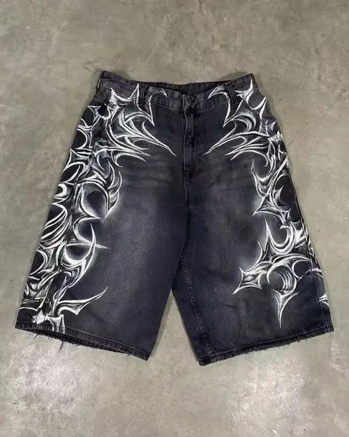 VIBE Y2K Printed Shorts Size US 30 / EU 46 - 2 Thumbnail