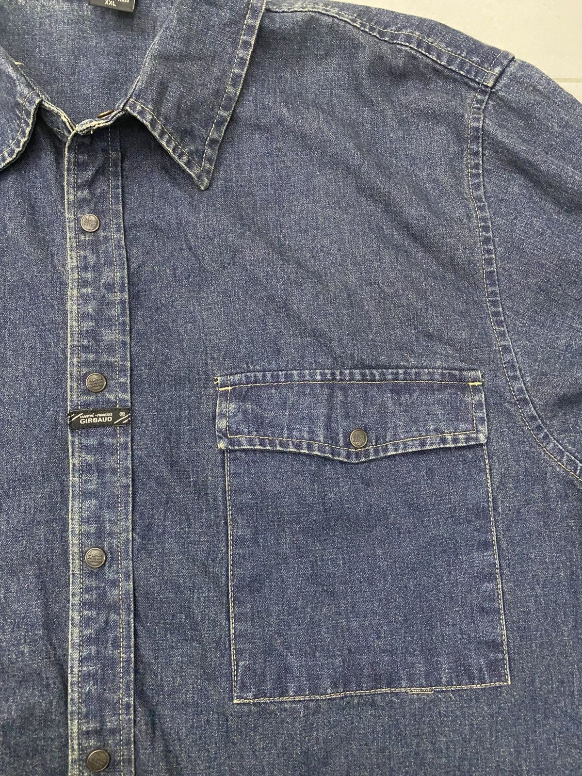 Marithe + Francois Girbaud Vtg Marithe Francois Girbaud oversize denim shirt Size US XXL / EU 58 / 5 - 13 Thumbnail