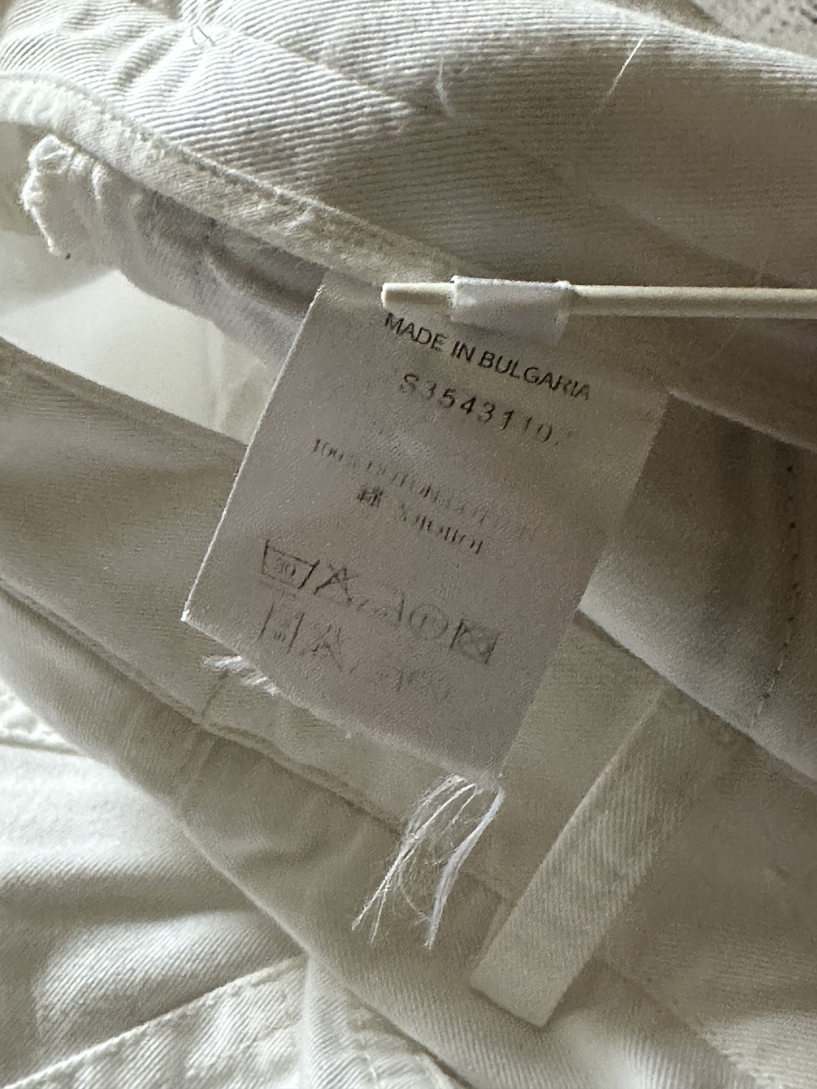 Givenchy Givenchy Men's White Cotton Pants IT44 Size US 31 - 13 Thumbnail