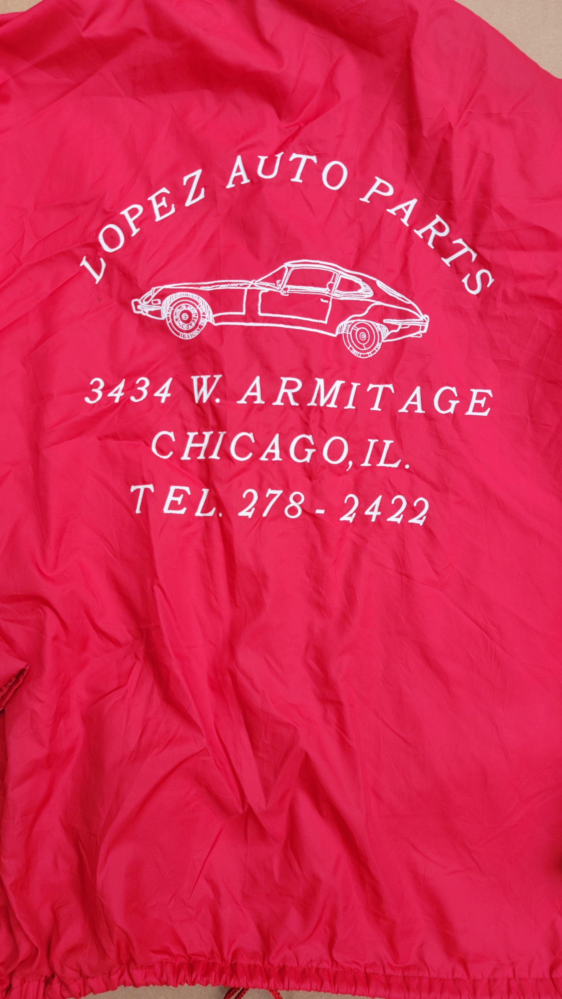 Vintage Vintage Chicago Auto Jacket Porsche Graphics Size US M / EU 48-50 / 2 - 3 Thumbnail