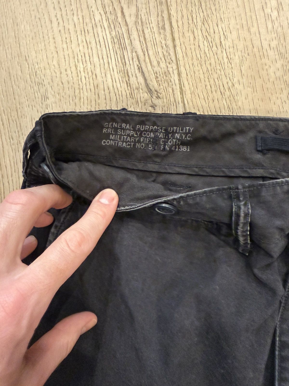 RRL Ralph Lauren Surplus Poplin Cargo Pant Size US 34 / EU 50 - 3 Thumbnail