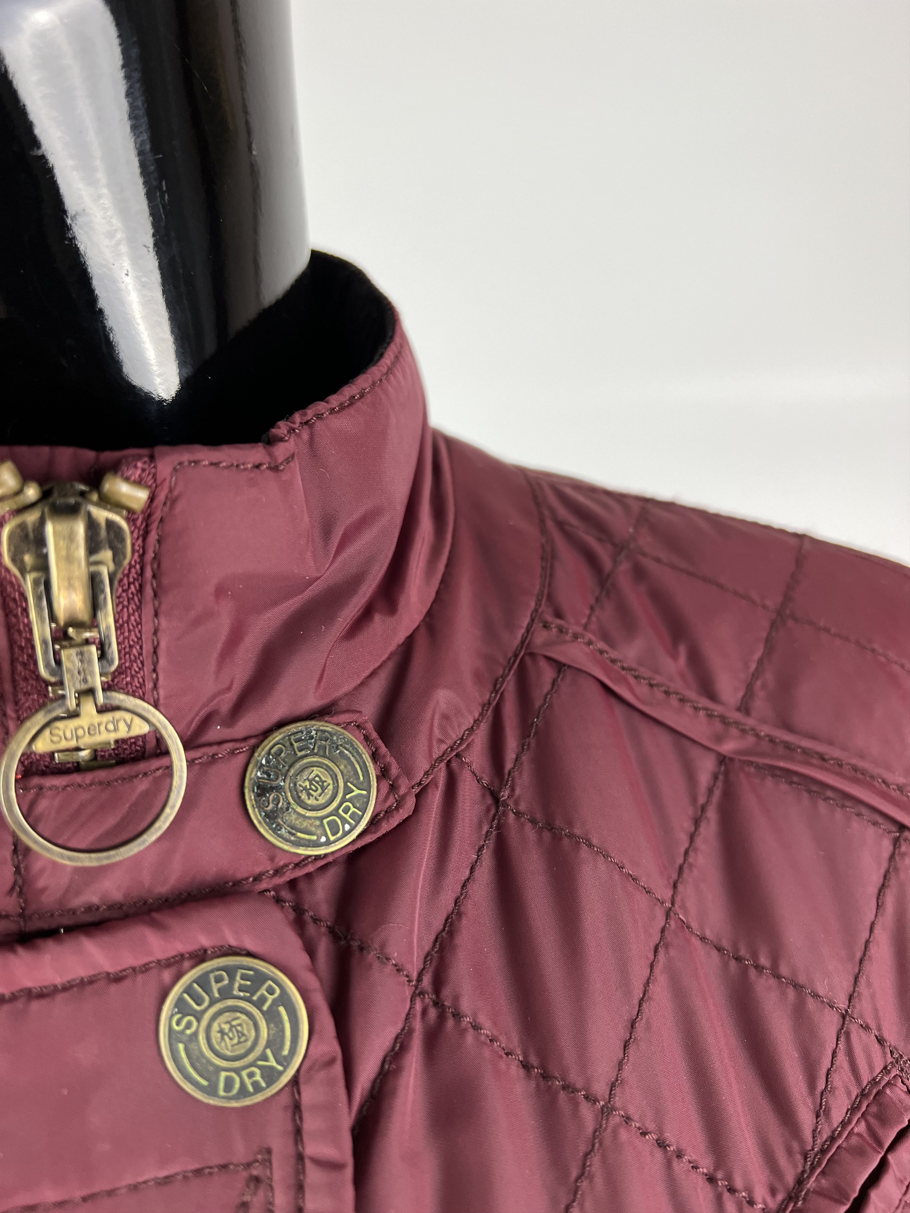 Superdry Superdry Quilted Jacket Size L Size L / US 10 / IT 46 - 8 Thumbnail