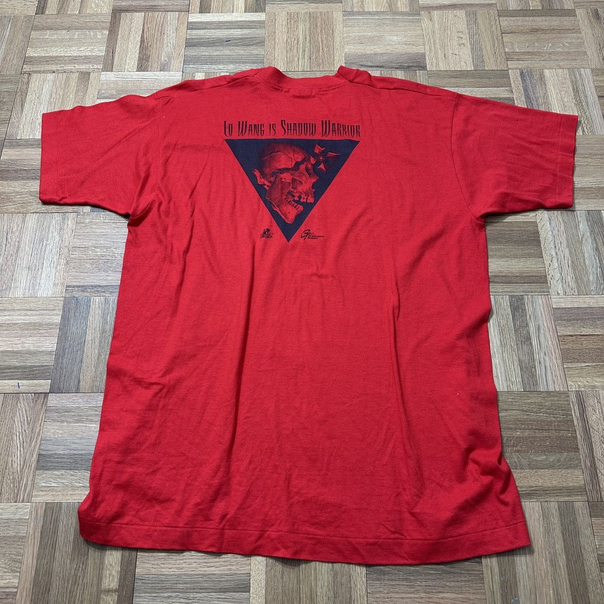 Fruit Of The Loom Vintage Shadow Warrior tee Size US XL / EU 56 / 4 - 2 Thumbnail