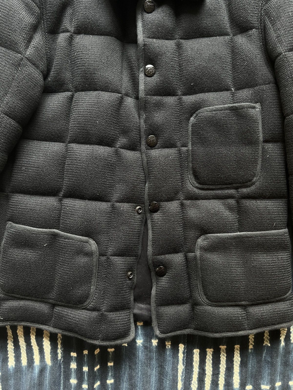 Brown's Beach Jacket Brown's Beach Wool Padded Duck Down Jacket At Last & Co Size US M / EU 48-50 / 2 - 4 Thumbnail