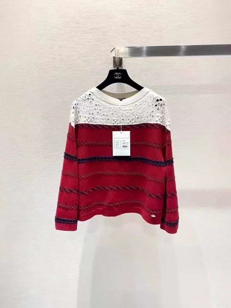Chanel Chanel Sweater Long-sleeved Nextarrow-2505 Size XXS / US 00 / IT 34 - 3 Thumbnail