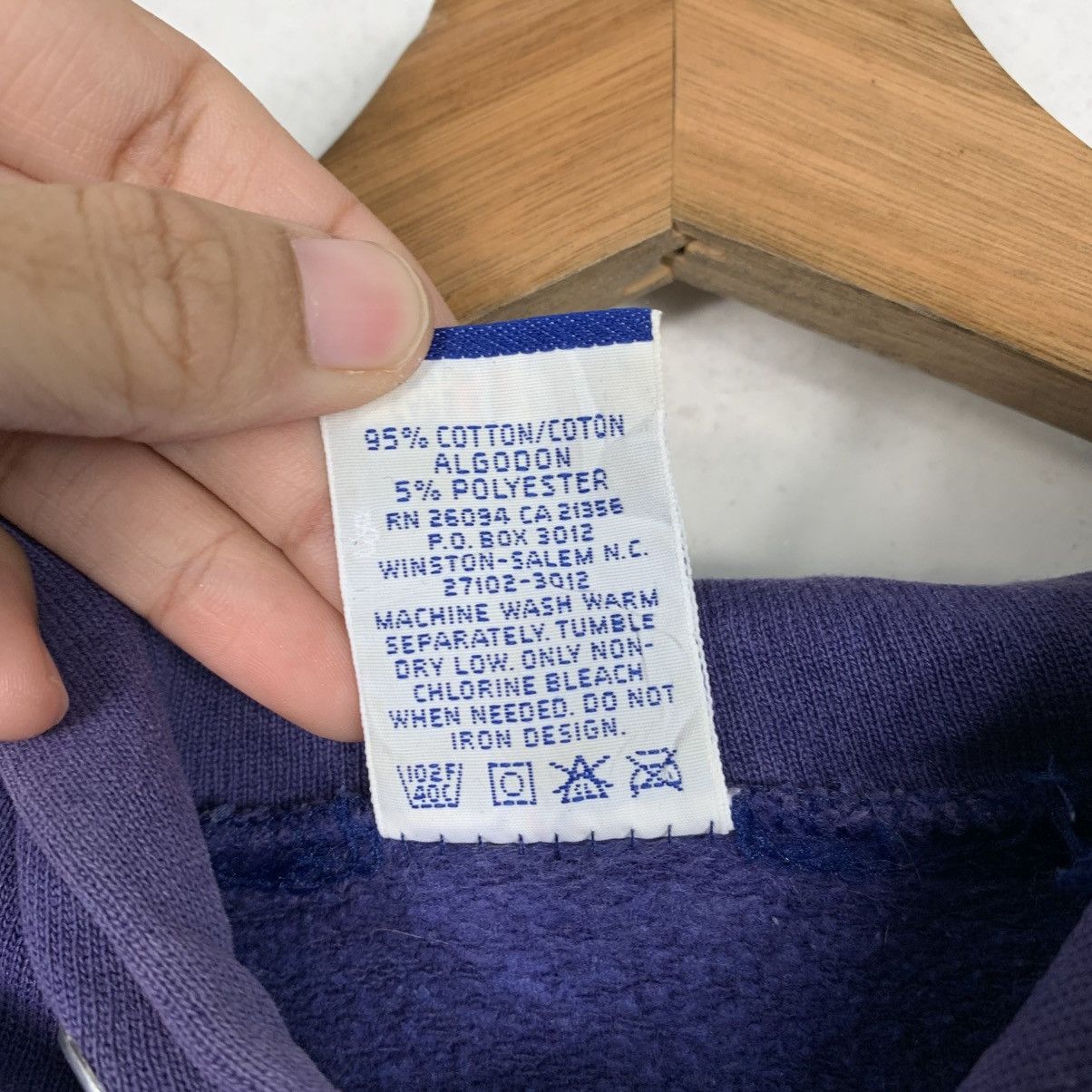 Made In USA Vintage Champion Pullover Hoodie