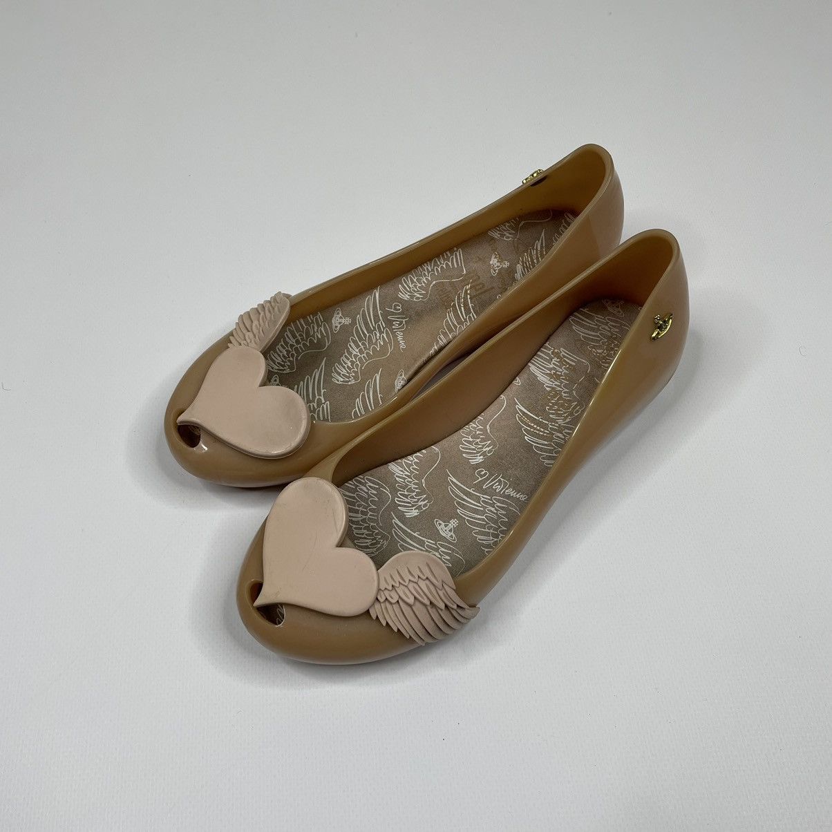 Melissa × Vivienne Westwood Vivienne Westwood x Melissa Ballet Flats Heart Size US 5 / IT 35 - 1 Thumbnail