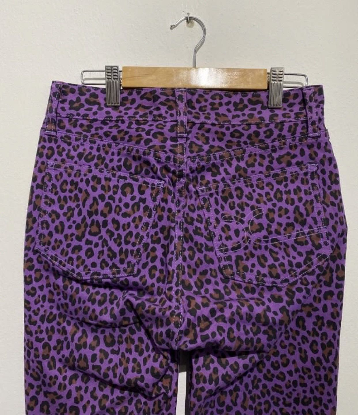X-Girl × Xlarge Rare vintage X-girl leopard design bootcut wide leg Size 28" / US 6 / IT 42 - 4 Thumbnail