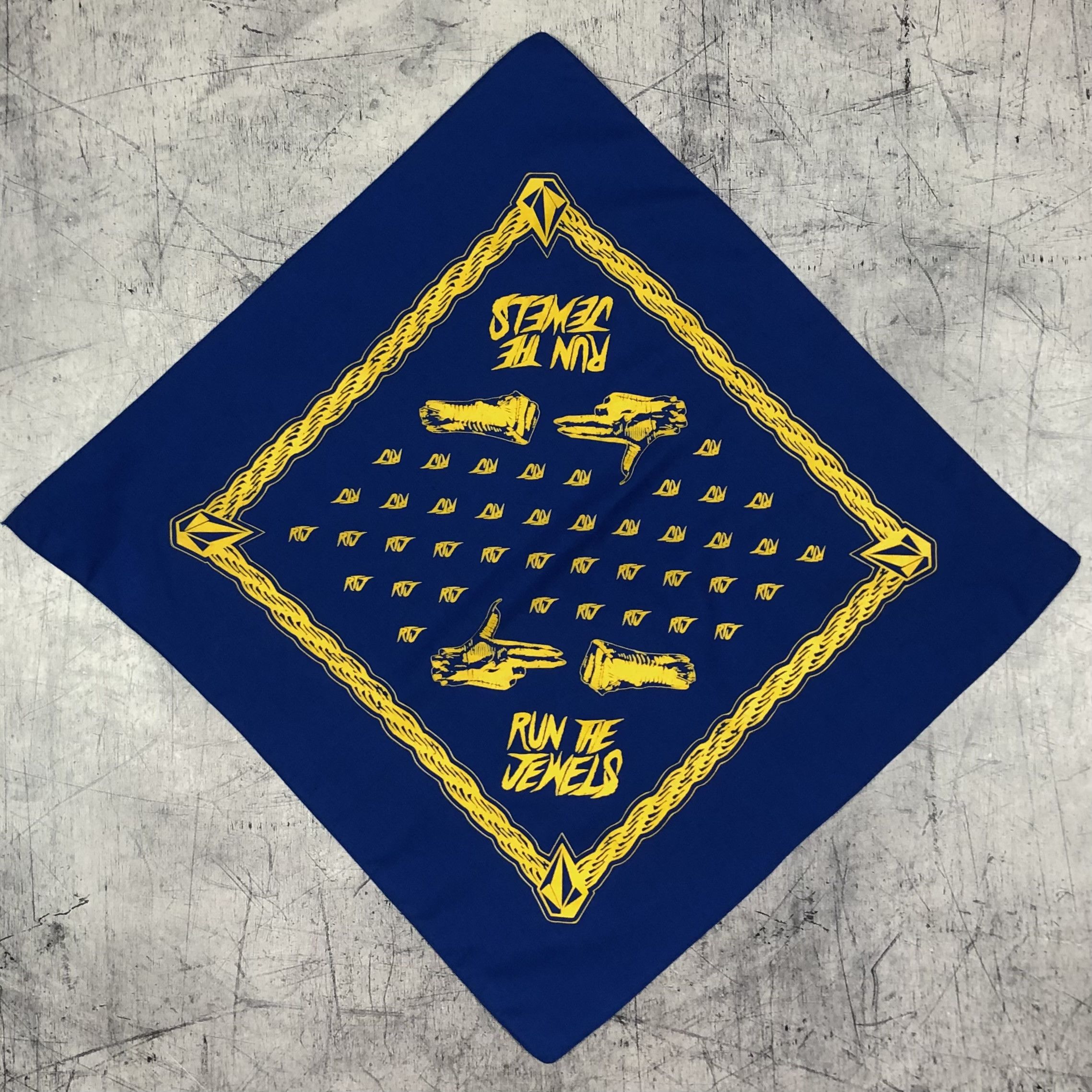 Rap Tees Run The Jewels Volcom USA Hip-Hop Bandana Size ONE SIZE - 2 Thumbnail