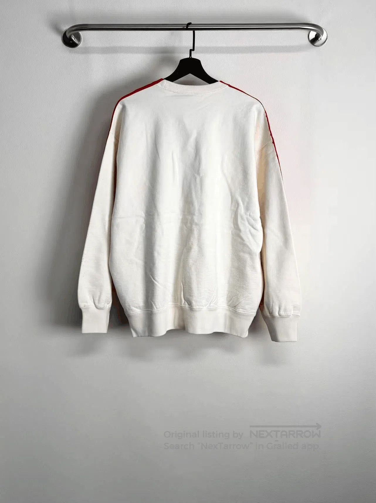 Supreme Supreme Red White Logo Sweatshirt. Size US L / EU 52-54 / 3 - 4 Thumbnail