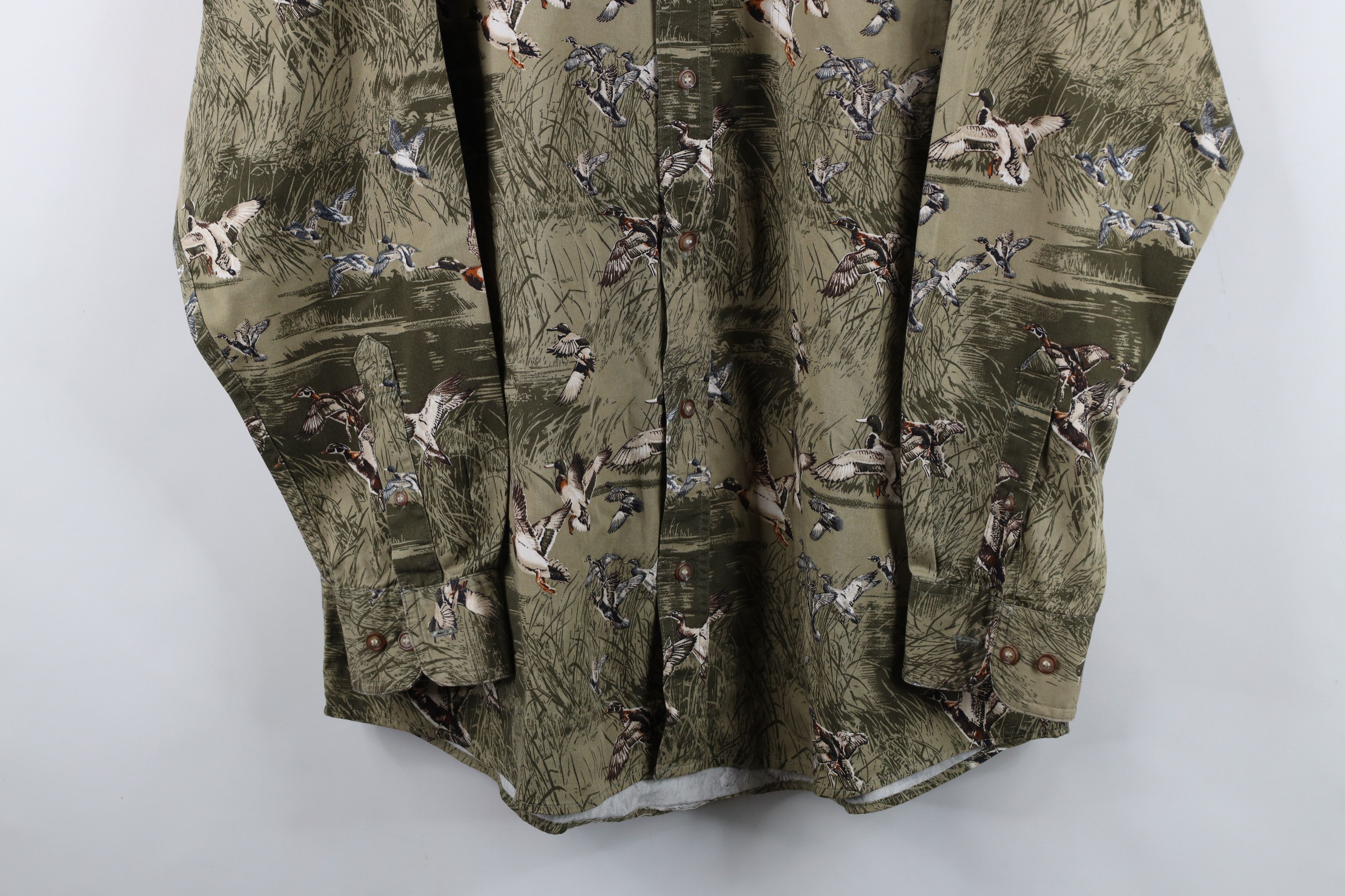 Vintage Vintage 90s Streetwear All Over Print Button Down Shirt Size US L / EU 52-54 / 3 - 3 Thumbnail
