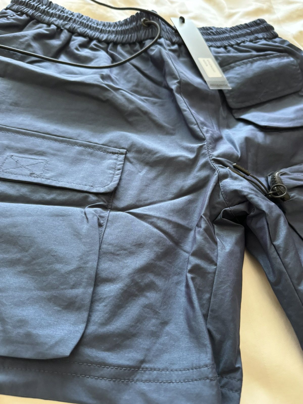 Richie Le Collection Iridescent Utility Shorts - BLUE Size US 30 / EU 46 - 3 Thumbnail