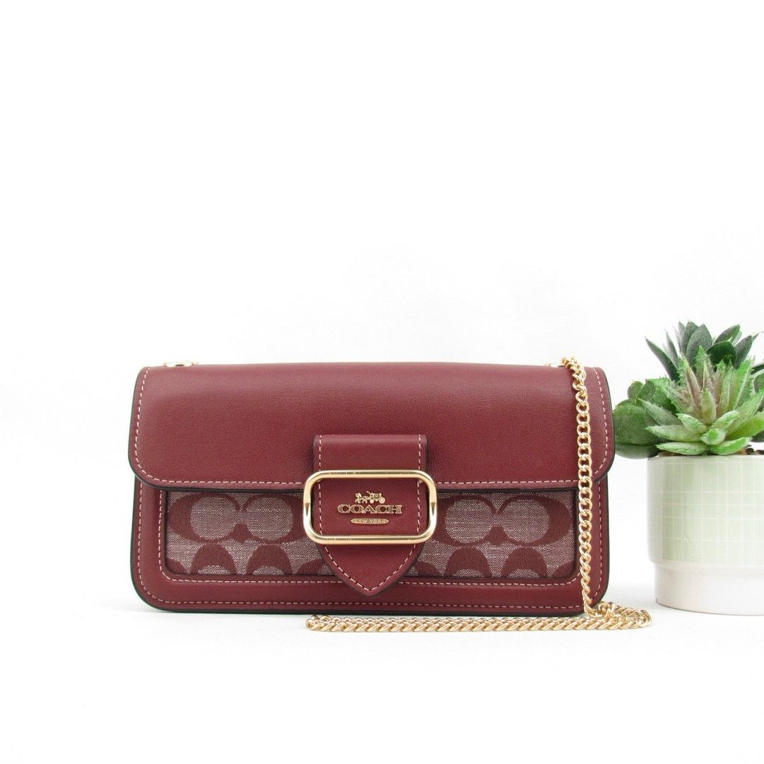 Coach Coach Morgan Crossbody in Signature Chambray Size ONE SIZE - 1 Thumbnail