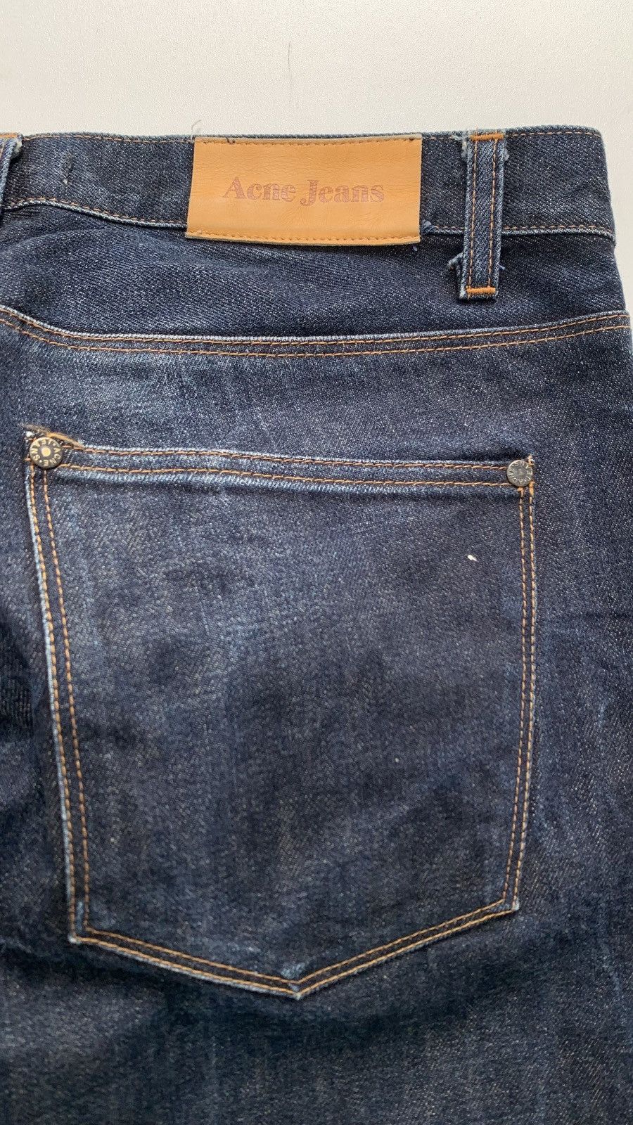 Acne Studios × Designer × Japanese Brand Acne Studios Jeans Navy Blue 31/34 Mens Rare Size US 31 - 6 Thumbnail