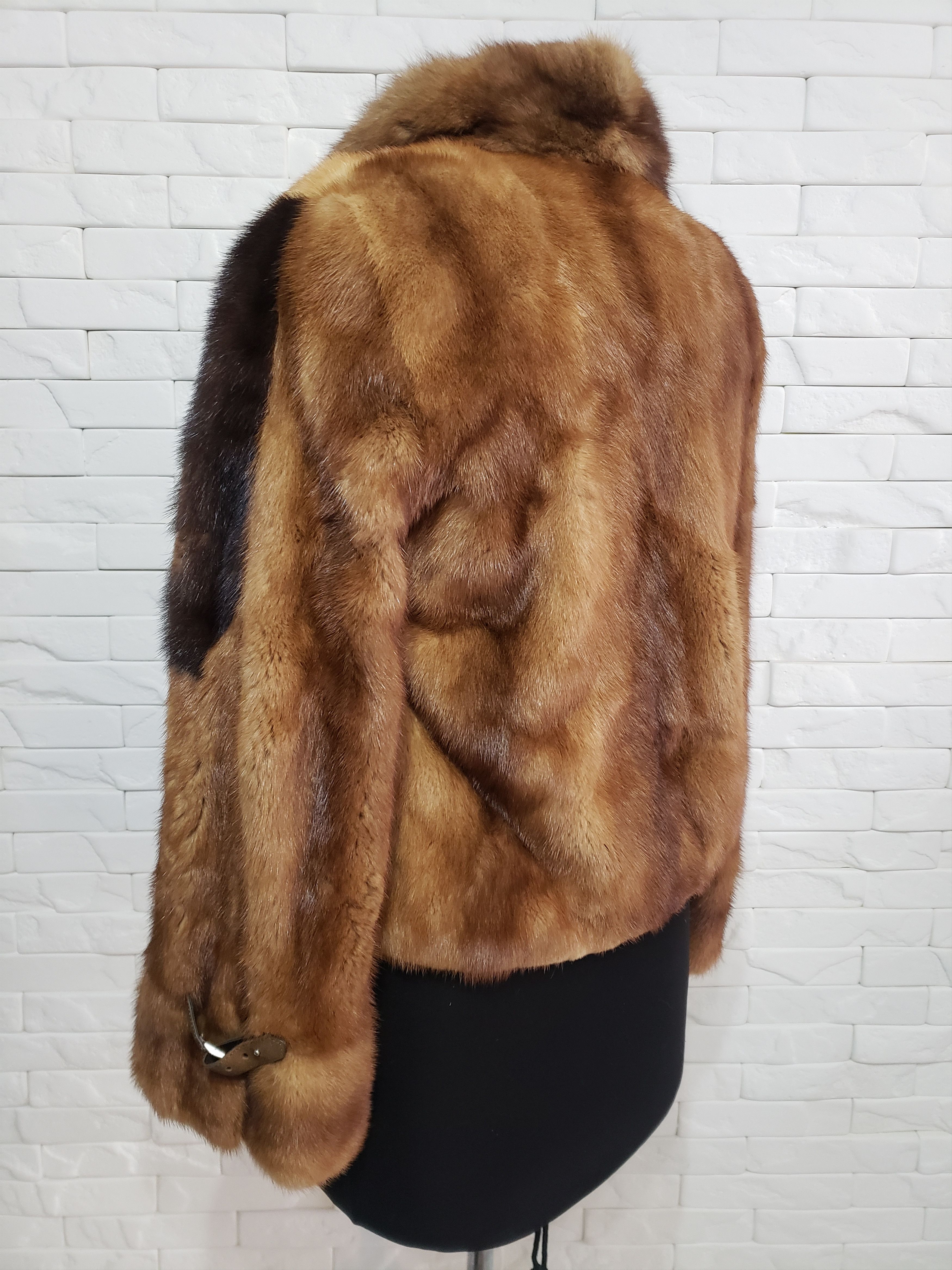 Uniqlo Stylish women's mink coat. Size M / US 6-8 / IT 42-44 - 6 Thumbnail
