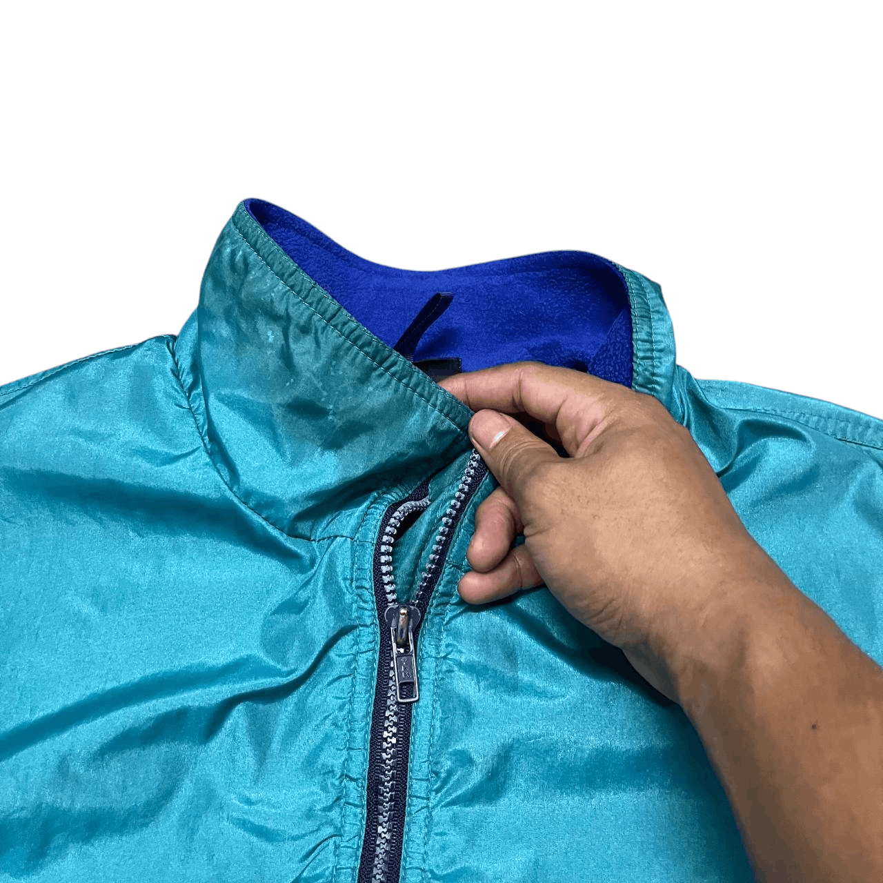 Patagonia Vintage Patagonia Nylon Fleece Linning Bomber Jacket Size US L / EU 52-54 / 3 - 5 Thumbnail