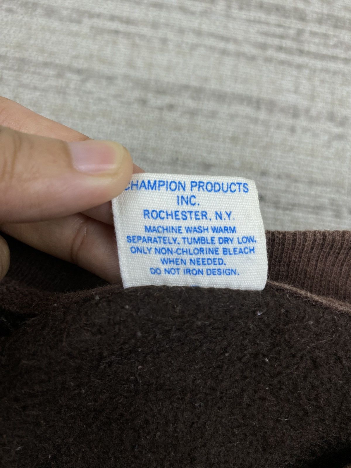 Champion × Vintage Vintage Champion King PE 1919 Cropped Sweatshirt Size M / US 6-8 / IT 42-44 - 7 Thumbnail