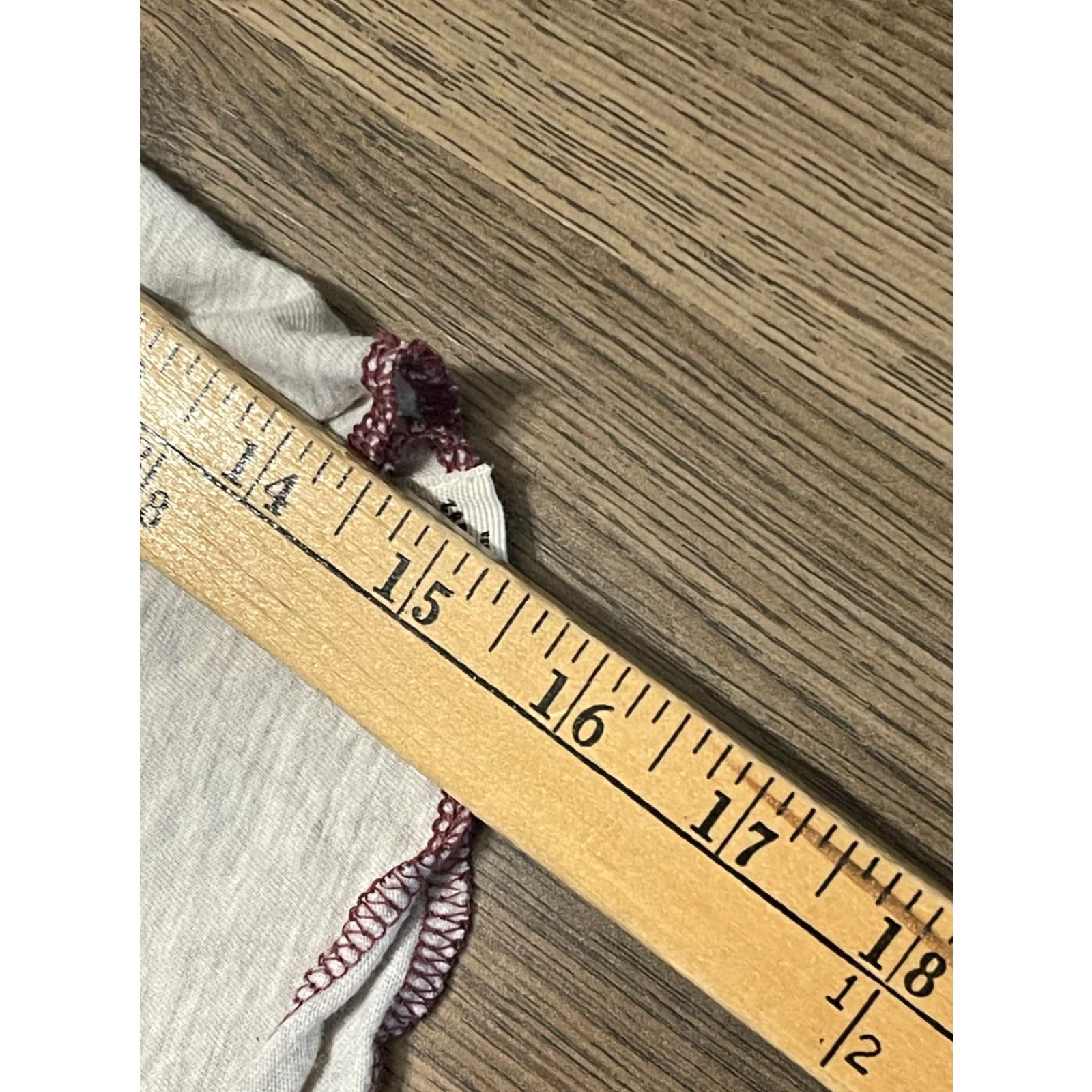 Our Legacy Legacy Shirt Women's Small, Long Sleeve, White Red, Regular Fit, Great Smokey Mountain, Vintage? No, Casual, 90s? (actually not a 90s) Size S / US 4 / IT 40 - 7 Thumbnail