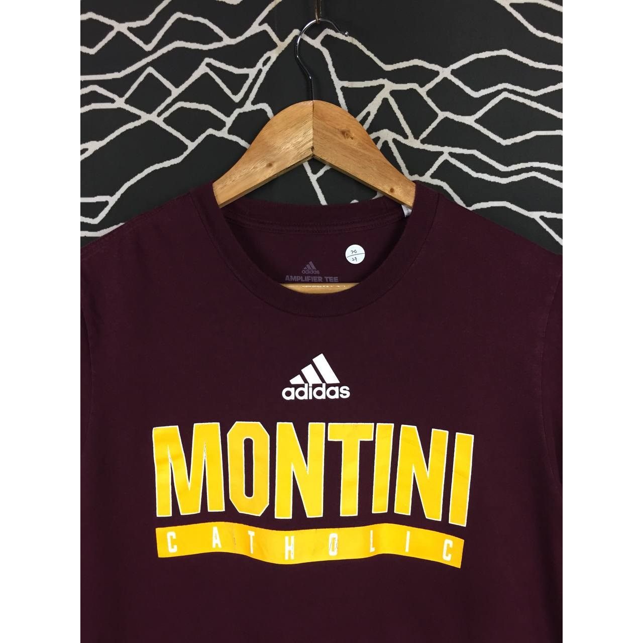 Adidas Adidas Montini Catholic Football Collegiate Tee Size US M / EU 48-50 / 2 - 3 Thumbnail