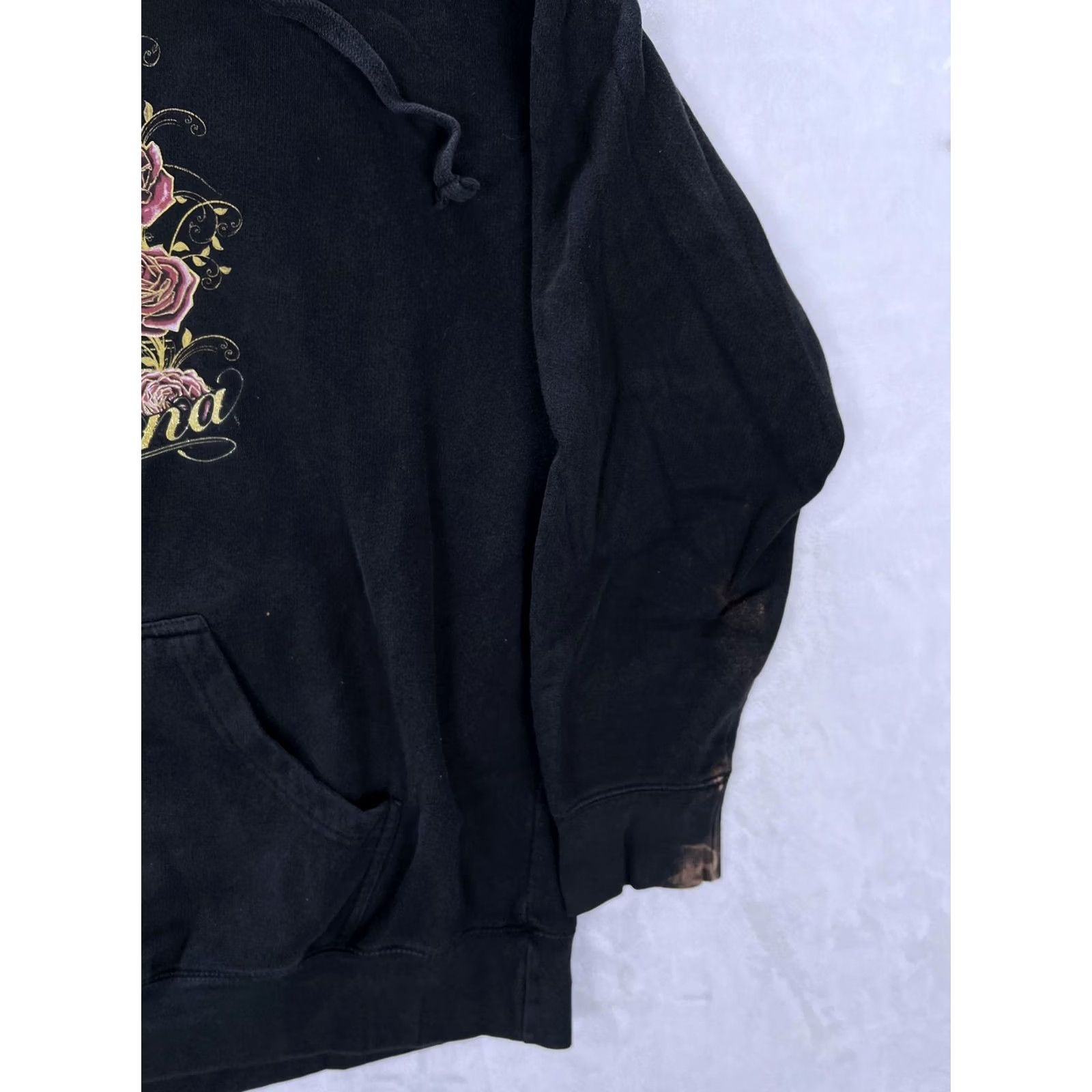 Vintage VINTAGE Virgin de Guadalupe Hoodie Mens XL Black Pullover Fleece Sweatshirt Size US XL / EU 56 / 4 - 6 Thumbnail