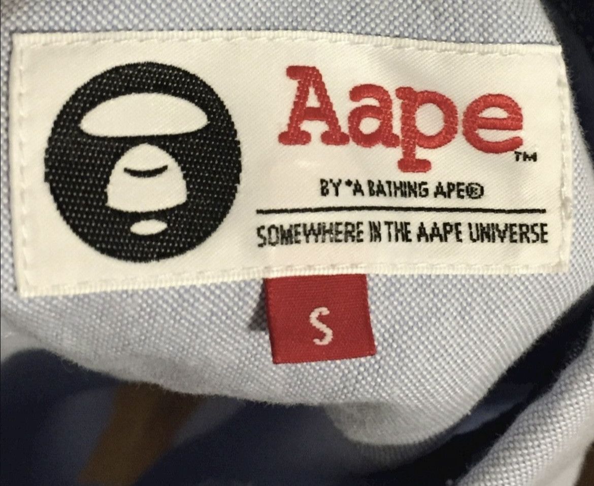 Bape Bape Aape button up shirt Size US S / EU 44-46 / 1 - 3 Thumbnail