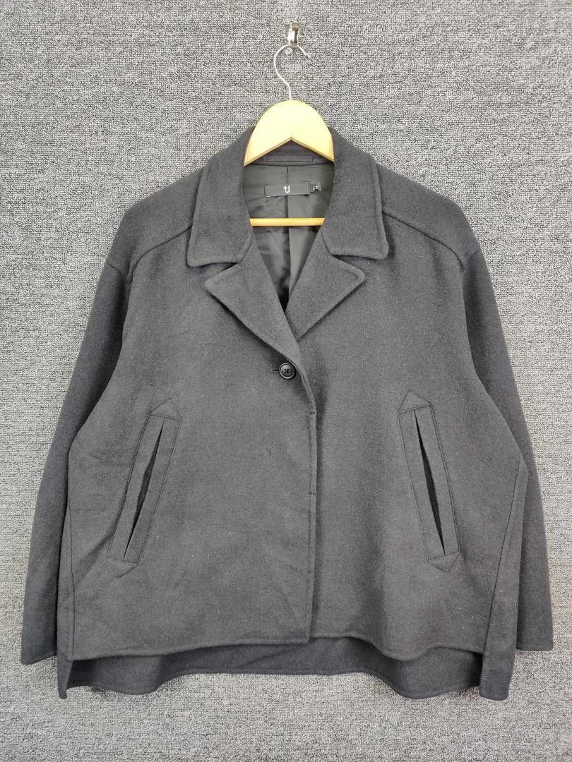 Jil Sander × Uniqlo Jil Sander X Uniqlo Soft Wool Baggy Coat Size US L / EU 52-54 / 3 - 1 Thumbnail