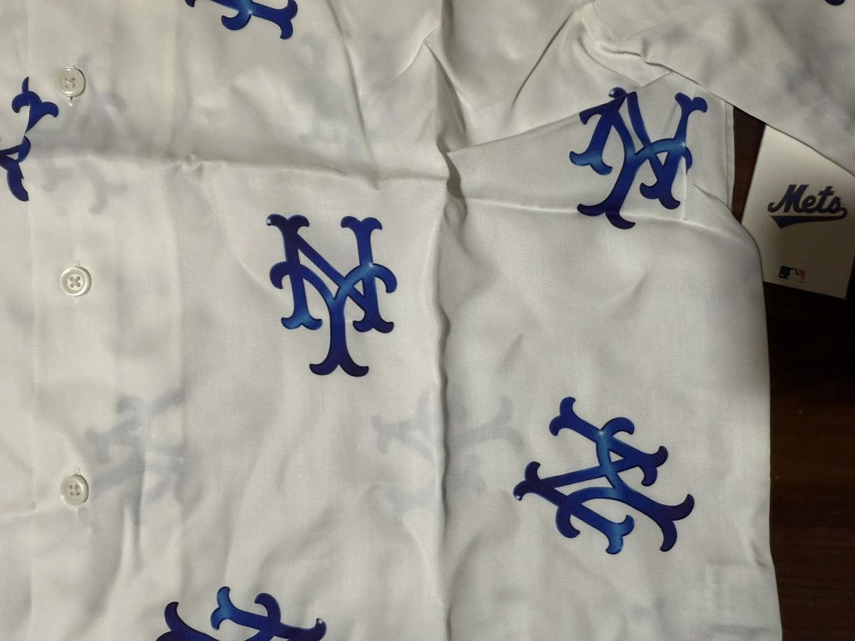 Aime Leon Dore Aime Leon Dore ALD / New York Mets White Leisure Shirt XXL Size US XXL / EU 58 / 5 - 3 Thumbnail