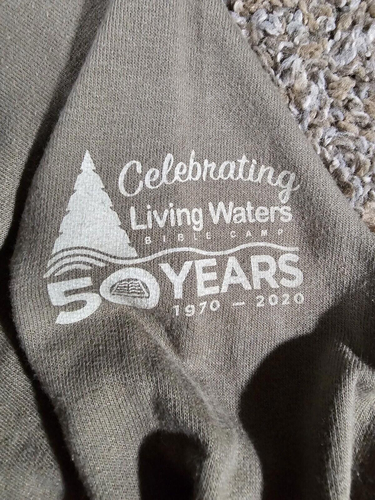 Designer Independent Trading Company L Living Waters Bible Camp WI Size US L / EU 52-54 / 3 - 6 Thumbnail