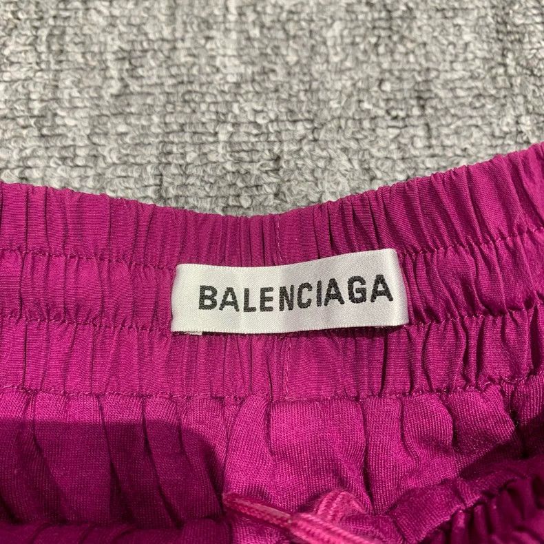 Balenciaga Balenciaga Purple Double Hook Shorts Size 42" / US 20 - 5 Thumbnail