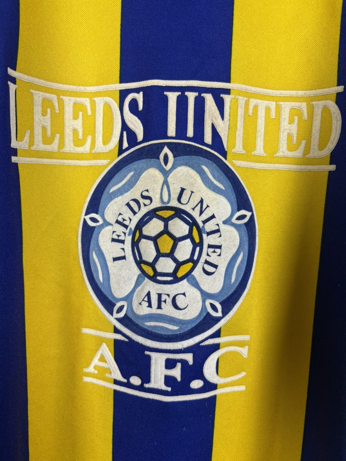 Asics Asics Leeds United 1993/95 Training Kit? Long Sleeve Jersey Size US L / EU 52-54 / 3 - 3 Thumbnail