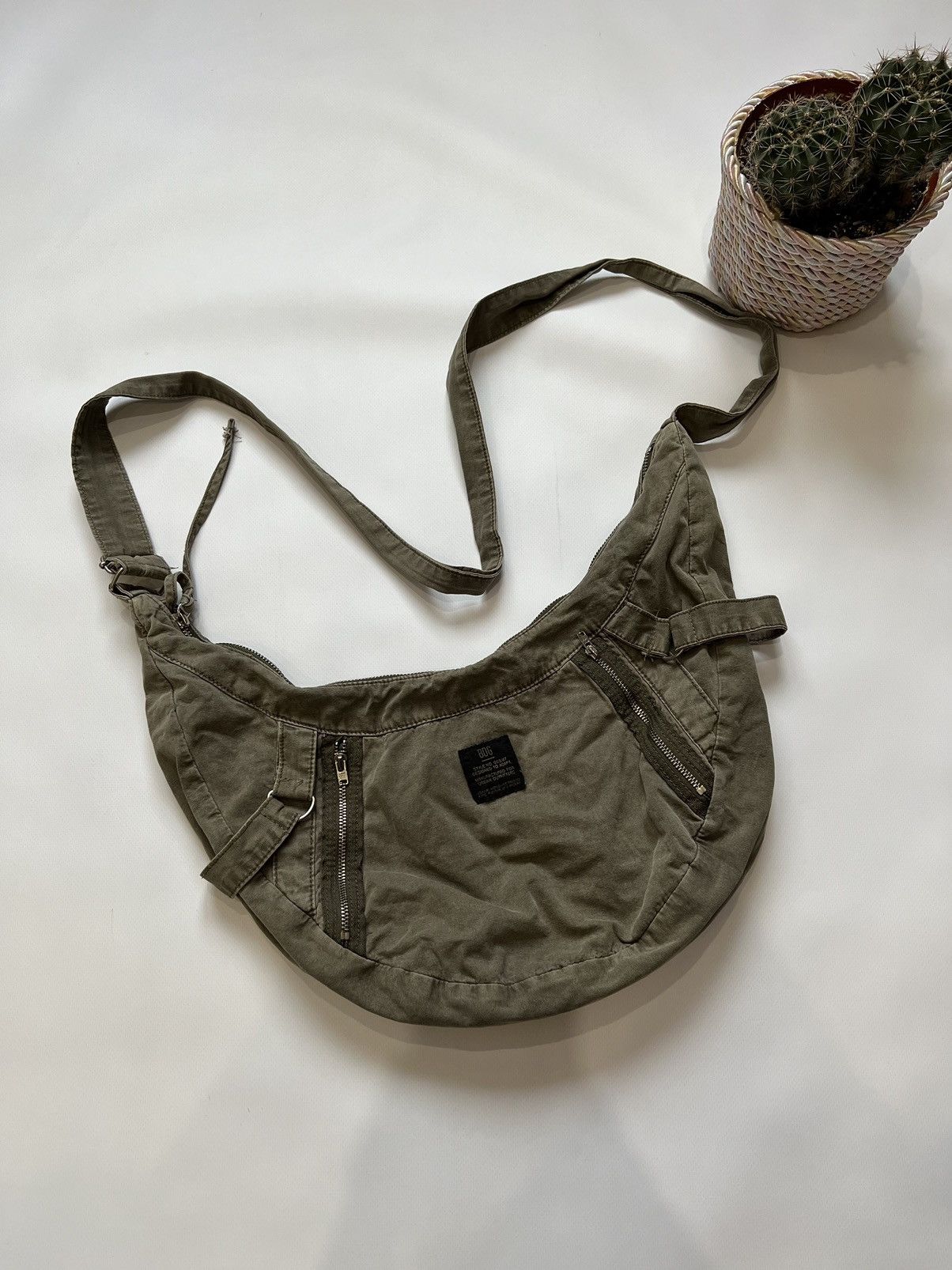 Bdg Vintage Crossbody Bag Shoulder Avant Garde Brown, Men's