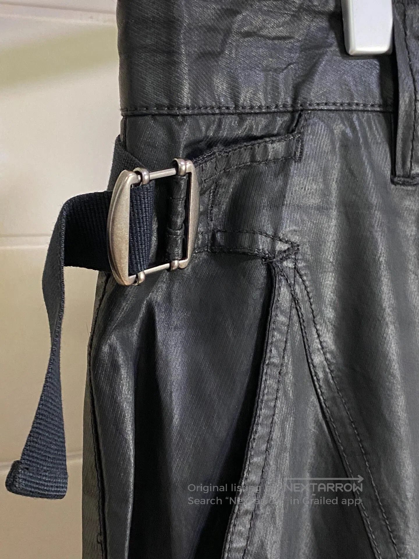 Helmut Lang Helmut Lang Coated Functional Cargo Pants. Size US 30 / EU 46 - 3 Thumbnail