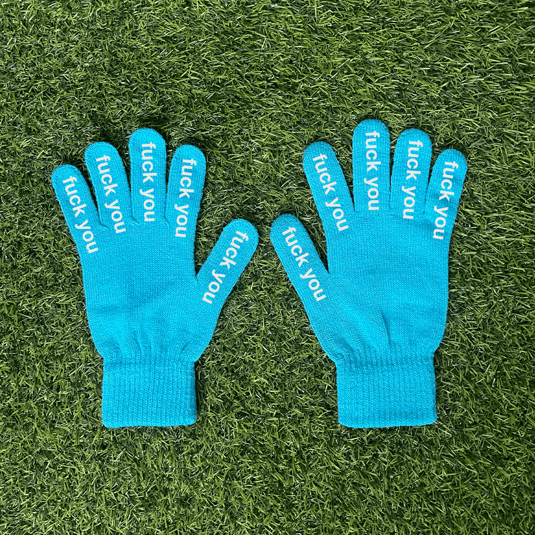 Vintage F*CK YOU GLOVES Size ONE SIZE - 1 Preview